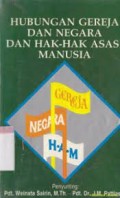 Hubungan Gereja Dan Negara Dan Hak-Hak Asasi Manusia