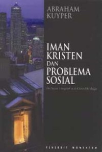 Image of Iman Kristen Dan Problema Sosial
