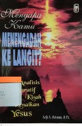 Mengapa Kamu Menengadah Ke Langit? : Analisis Naratif Kisah Kenaikan Yesus