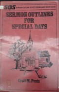 Sermon Outlines For Special Days